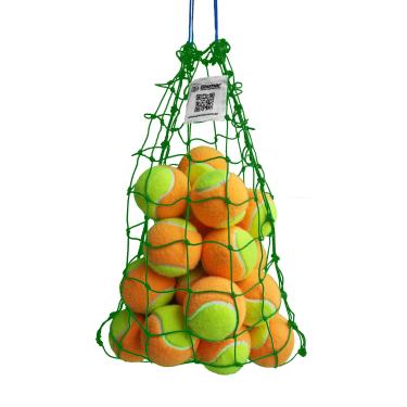 Imagem de Saco Para até 20 Bolas de Beach Tennis ou Tênis, Porta Bolas Verde