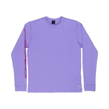 Imagem de Camiseta Oakley Heritage LS Tee , Violet fader, P