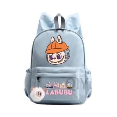 Imagem de Mochila De Estudante Adolescente Mochila Fofa Para Meninos Meninas Mul