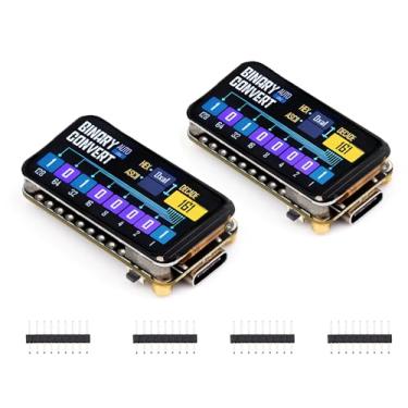 Imagem de (2 peças) Placa de desenvolvimento de tela ESP32-C6 de 3.7 cm, 172 × 320, cor 262K, processador de núcleo único frequência de execução de 160 MHz, com LED RGB colorido, ESP32 com suporte de tela WFi 6