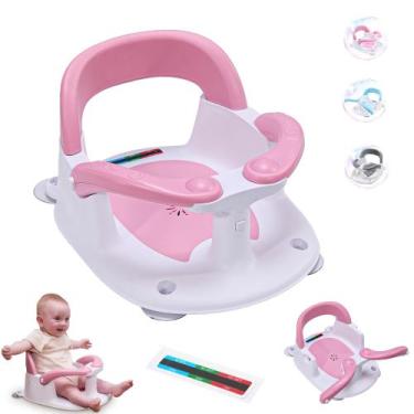 Imagem de Assento de banho de bebê Wddbb para bebês de 6 a 18 meses com estabili