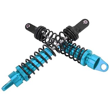 Imagem de RC Damper Shocks, Professional Design Convenient to Use 1/5 RC Damper Aluminium Alloy Material for Work for RC Gasoline Off‑Road Cars(Blue)