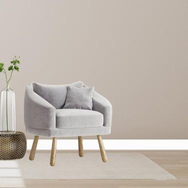 Imagem de Kit Rodapé de Poliestireno Liso 5 Barras de 10cm x 240cm Rende 12 Metr