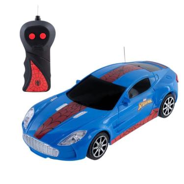 Imagem de Carrinho de Controle Remoto Web Storm 3 Funções Homem-Aranha 5853 - Candide