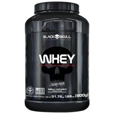 Imagem de Whey protein 900 g - black skull (baunilha), BAUNILHA, 900 G