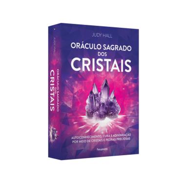 Imagem de Oráculo Sagrado Dos Cristais - Caixa Com Livro + 50 Cartas: Autoconhecimento, Cura E Adivinhação Por Meio De Cristais E Pedras Preciosas