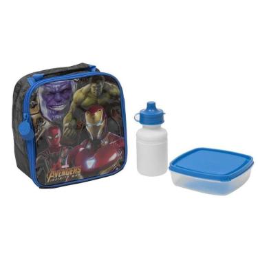 Imagem de Lancheira Infantil Escolar Marvel Vingadores - Xeryus