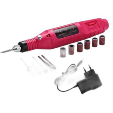 Imagem de Aparelho Completo: Lixa Elétrica Para Alongamento De Unhas - Goldenmix