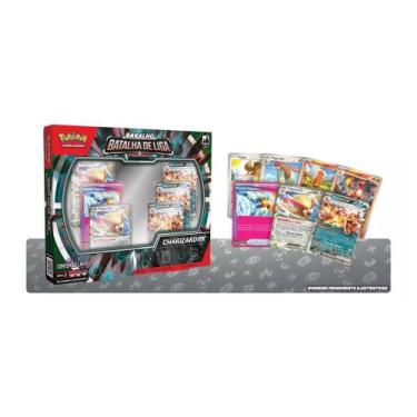 Imagem de Box Pokemon Charizard Ex Batalha De Liga Copag