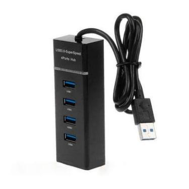 Imagem de HUB F3 Multi-Portas USB 3.0, 4 Portas USB, Preto