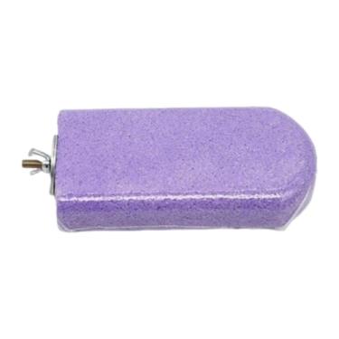 Imagem de Fenteer Plataforma para pássaros, bico, pedra de moer, brinquedo para mastigar, exercício, garras para os pés, aparador, suporte para papagaios, calopsitas, Tolet