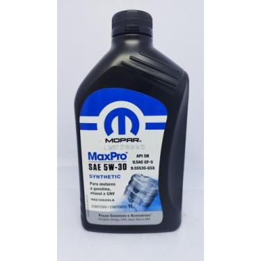 Imagem de Óleo Lubrificante do Motor Mopar 5W30 Flex 100 Sintético 1L Toro Reneg