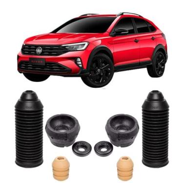 Imagem de Kit Coxim Batente Amortecedor Dianteiro Volkswagen Nivus - Jepaflex