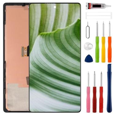Imagem de SWARK Tela OLED para Google Pixel 6A GX7AS, GB62Z, G1AZG 15.6 cm LCD Display Digitalizador Montagem de Tela com Kit de Ferramentas de Reparo Atualizado - Preto
