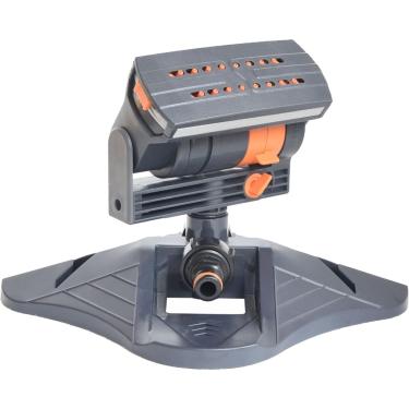 Imagem de ZHIZHOUNEY Aspersor ajustável atualizado para gramados e jardins com 16 cabeças oscilantes