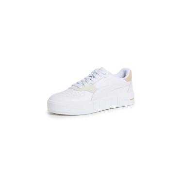Imagem de PUMA Tênis feminino de couro Cali Court, Puma Branco/granola, 40