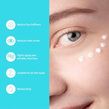 Imagem de Seacall Creme para olhos Retinol - Soro para os olhos para olheiras e inchaço antienvelhecimento - Creme para os olhos com ácido hialurônico e cafeína para reduzir rugas e reparar a área dos olhos (15