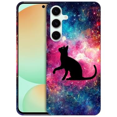Imagem de GlamCase -Cat Galaxy Stars Capa de PC impressa para S24FE