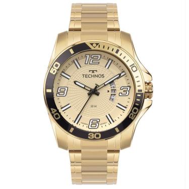 Imagem de Relógio Technos Masculino Racer Dourado - 2117lfo/1x