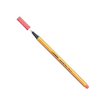 Imagem de Caneta Stabilo 0.4 point 88/040 vermelho neon