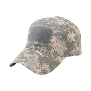 Imagem de Boné Tático Ajustável de Camuflagem - Ideal para Paintball e Combate, 