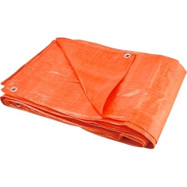 Imagem de Vonder, Lona De Polietileno Laranja 8 M X 6 M, 100 Micra. Leve