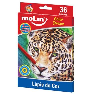Imagem de LÁPIS DE COR COLOR DREAM MOLIN - COM 36 CORES