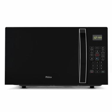 Imagem de Micro-ondas Philco 28 Litros Limpa Fácil 1100W Preto PMO30P 127V 