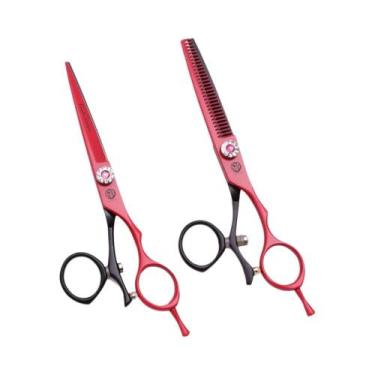 Imagem de Tesoura Profissional De Cabeleireiro Purple Dragon 5.5 6 Polegadas JP 