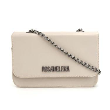 Imagem de Bolsa Clutch Lisa Off White Pequena Transversal Luxo - Fenny Shoes, Br
