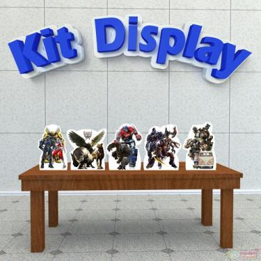 Imagem de Kit 5 Displays De Mesa  Transformers O Despertar das Feras - IMPAKTO V