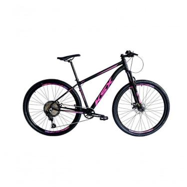 Imagem de Bicicleta Aro 29 Ksx Sd7 12v Garfo Com Trava K7 11/50 Freios Hidráulicos Kit 1x12 - Preto/rosa Tam. 15