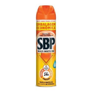 Imagem de Multi Inseticida Sbp Aerossol Tripla Proteção Citronela 380ml