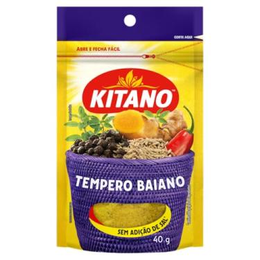 Imagem de Tempero Baiano sem Adição de Sal Kitano Pouch 40g