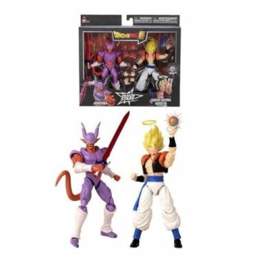 Imagem de Bandai - Dragon Ball Super - Dragon Stars Figure 17cm - Battle Pack - Super Saiyan Gogeta vs Janenba - 37167