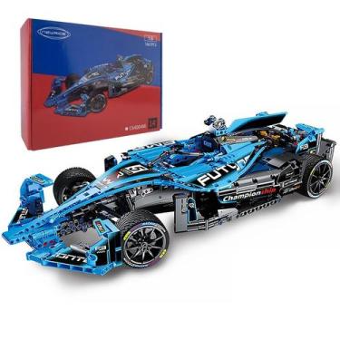Imagem de Kit de blocos de construção NEWRICE Formula 1 Racing Car em escala 1:8