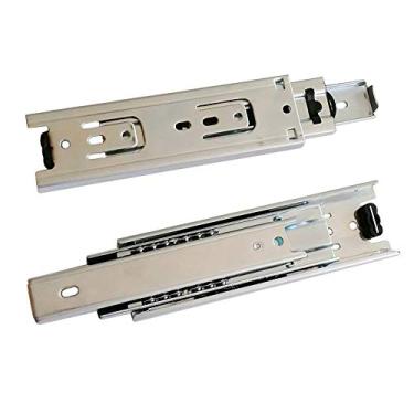 Imagem de Btibpse — Trilho deslizante para gaveta com extensão total de 15 cm de comprimento para móveis, 1 par