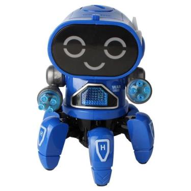 Imagem de Dancing Robot Music Light Dancing Electric Walking Cinging - Marca Pró