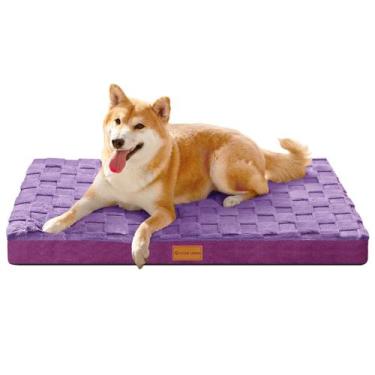 Imagem de Cama de cachorro Patas Lague ortopédica impermeável para cães grandes