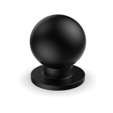 Imagem de Cabinet Knobs homdiy Round Ball Black Aluminium Alloy x20