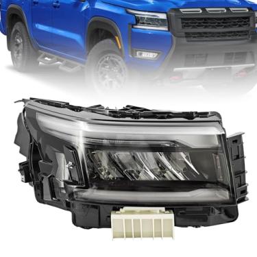 Imagem de VANPERT 26010-9BU1B Conjunto de farol de LED lado direito do passageiro compatível com Nissan Frontier 2022-2025 Substituir 26010-9BU0D 26010-9BU0C