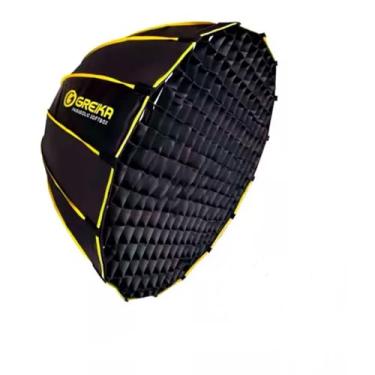 Imagem de Greika GKH-65 Softbox Parabolico Montagem 3 em 1 Bowens/Speedlite Diam. 65cm com Grid