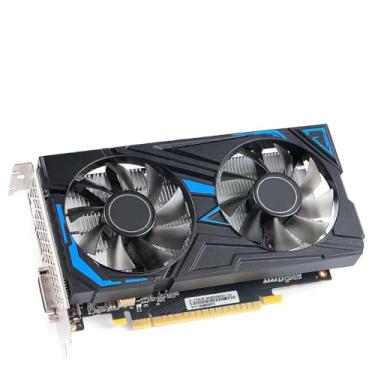 Imagem de Mingzhe Placa Gráfica GTX 1650 4GB GDDR5 Ventilador de Resfriamento Duplo GPU de Baixa Potência para Jogos Edição de Vídeo 4K Multi-portas