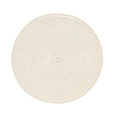 Imagem de Jogo Americano Copa E Cia Avulso Snow Champagne Light