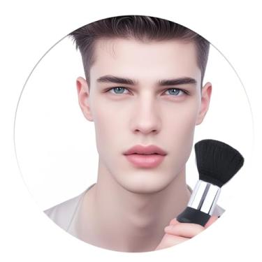 Imagem de Escova preta de creme de barbear para homens, pai, avô, pescoço, escovas, espanador para marido, namorado, escova de barba para homens, acessórios de barbeiro, escovas, espanador de pescoço, 14 x 4,6