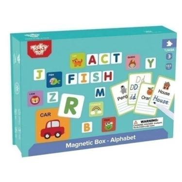 Imagem de Caixa Magnetica - Alfabeto - Tooky Toy - TOOKYLAND