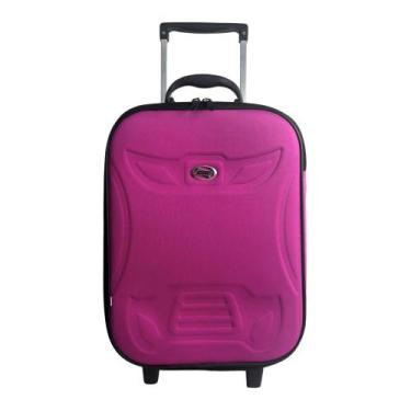 Imagem de Mala de bordo viagem 10Kg Forrada Resistente Grotaferrata 55x35x21, Pi