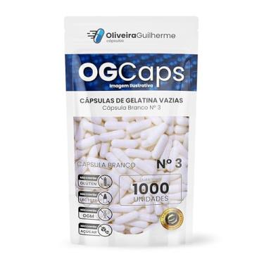 Imagem de Cápsula de Gelatina N°3 - Branca