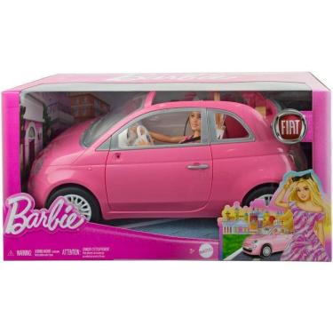 Imagem de Boneca Barbie E Carro Fiat 500 - Hrg59B Mattel