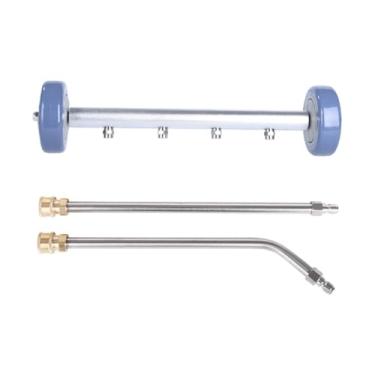 Imagem de Baoblaze Lavadora de alta pressão, limpador de chassis, vassoura de água, lavagem de carroceria, acessório para lavagem de carros, para calçadas e veículos